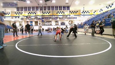 64 lbs Consolation - Jude Brunson, Hilldale Youth Wrestling Club vs Donnie Whitenack, Pryor Tigers