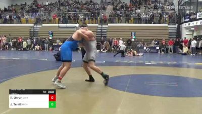 285 lbs Round Of 16 - Robbie Unruh, Buffalo vs Josh Terrill, Michigan State