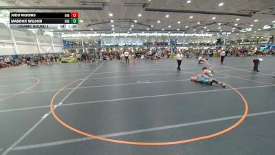 126 lbs Champ. Round 1 - Maddox Wilson, Unattached vs Judd Riggins, Unattached