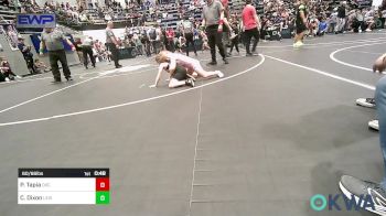 60/66 lbs 3rd Place - Paula Tapia, OKC Saints Wrestling vs Charli Dixon, Lexington Wrestling Club