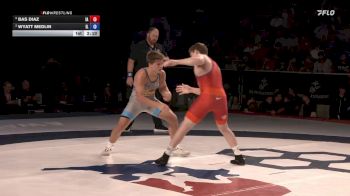 157 lbs 1st Place Match - Bas Diaz, IA vs Wyatt Medlin, IL