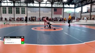 133-140 lbs 5th Place Match - Shay Westhoff Jr., The Foundation vs Benjamin Messier, Naperville North High School