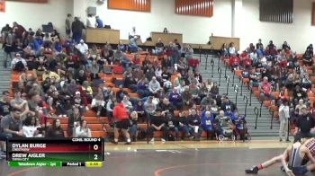 113 lbs Cons. Round 4 - Drew Aigler, Tiffin City vs Dylan Burge, Crestview