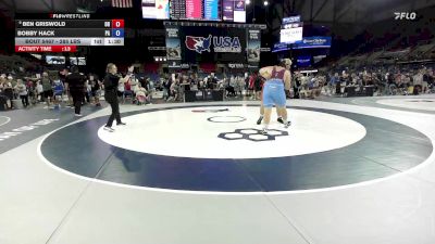 285 lbs Champ. Rd Of 32 - Ben Griswold, OH vs Bobby Hack, PA