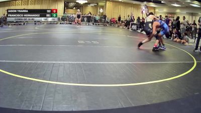 120 lbs Consi Of 16 #2 - Jason Ybarra, Triton Elite vs Francisco Hernandez, Bullard HS