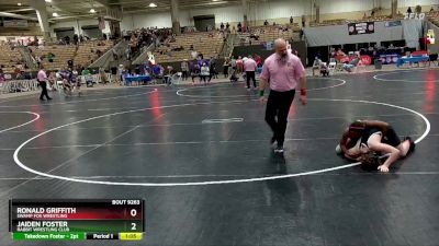 112 lbs 1st Place Match - Ronald Griffith, Swamp Fox Wrestling vs Jaiden Foster, Rabbit Wrestling Club