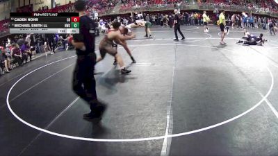 220 lbs Champ. Round 1 - Caden Nohr, Crofton Bloomfield vs Michael Smith Ll, Hastings Wrestling Club