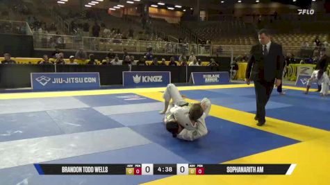 Sophanarith Am vs Brandon Todd Wells 2025 Pan Jiu Jitsu IBJJF Championship