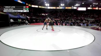 6A 285 lbs Cons. Round 2 - Wesley Layne, Capital vs Elijah Oakes, Meridian