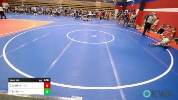 73 lbs Quarterfinal - Zachary Madrid, Team Tulsa Wrestling Club vs Tracker Smith, Salina Wrestling Club