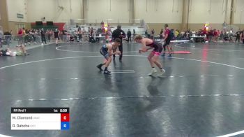 138 lbs Rr Rnd 1 - Matthew Diamond, Unattached vs Ryan Dahcha, Victory Canada