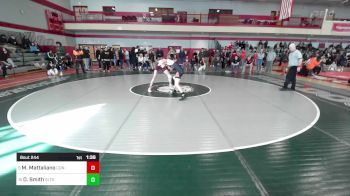 132 lbs Consi Of 8 #2 - Miles Mattaliano, Concord-Carlisle vs Dylan Smith, Greater Lawrence