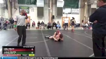 140 lbs Finals (2 Team) - Joel Welch, Team 922 vs Lukas Zalota, PA Alliance Red