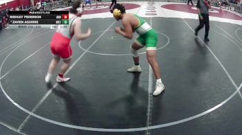 215 lbs Champ. Round 1 - Righley Pederson, Arbor View vs Zavien Aguirre, Holtville