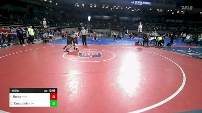 185 lbs Semifinal - Isaiah Rojas, Passaic vs Chase Cozzupoli, Olympic