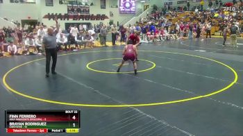 165 lbs 2nd Wrestleback (16 Team) - Finn Ferrero, Holy Innocents Episcopal vs Brayan Rodriguez, Chestatee