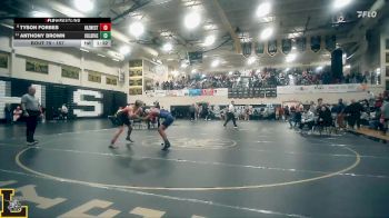 157 lbs Champ. Round 1 - Anthony Brown, Collinsville vs Tyson Forbes, Hazelwood West