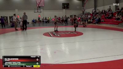 75 lbs Cons. Round 4 - Jayden Waluyn, Skull & Crossbones Wrestling C vs Eli Blackmon, Vicious