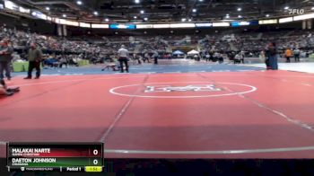 144 lbs Champ. Round 2 - Daeton Johnson, Chiawana vs Malakai Narte, Nampa Christian