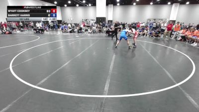 157 lbs Wyatt Cooksey, Indiana Blue vs Barrett Harris, Arizona