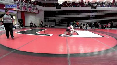 105 lbs Quarterfinal - Gracie Webb, Searcy High School vs Silver Belvin, Shawnee High School Girls