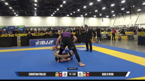 KADE G RYAN vs Christian Frillici 2025 World IBJJF Jiu-Jitsu No-Gi Championship
