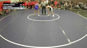 106 lbs Cons. Round 2 - Matthew Andrade, Glencoe vs Wyatt Mintier, Newberg