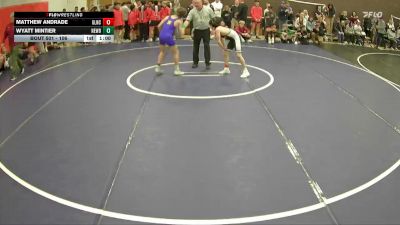 106 lbs Cons. Round 2 - Matthew Andrade, Glencoe vs Wyatt Mintier, Newberg
