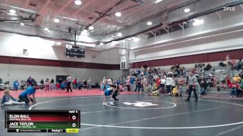 49-53 lbs Semifinal - Jace Taylor, Franklin Central WC vs Elon Ball, Fighting Irish WC