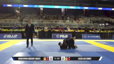 Lucas Luiz Gomes vs Christopher Gregory Abbate 2025 Pan Jiu Jitsu IBJJF Championship