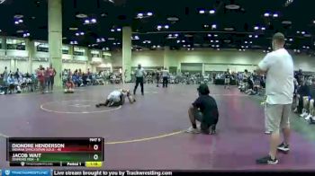 160 lbs Round 2 (10 Team) - Diondre Henderson, Indiana Smackdown Gold vs Jacob Wait, Diamond Fish