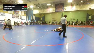 113 lbs Champ. Round 1 - Nolan Stennett, Eleanor Roosevelt vs Jared Reyes, Segerstrom