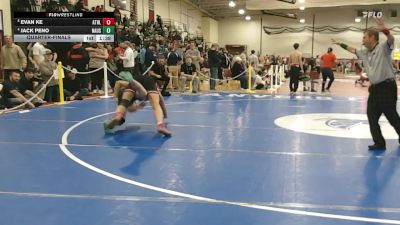 157 lbs Quarterfinal - Evan Ke, Athol vs Jack Peno, Nauset