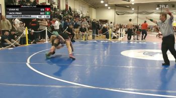 157 lbs Quarterfinal - Evan Ke, Athol vs Jack Peno, Nauset