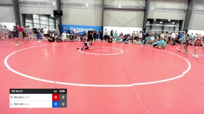 26 kg Rr Rnd 5 - Reagan Brown, Misfits Girls Onyx vs Leola Garvie, Michigan Yellow