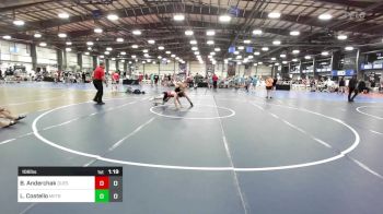 106 lbs Round Of 64 - Bruce Anderchak, Quest School Of Wrestling Black vs Logan Costello, MetroWest United Black