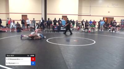 61 kg Cons 32 #2 - Vinnie D'Alessandro, Ohio vs Shawn Ryncarz, Mission Wrestling Club