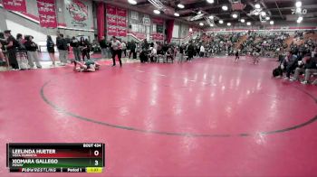 125 lbs Champ. Round 3 - Leelinda Hueter, Vista Murrieta vs Xiomara Gallego, Poway