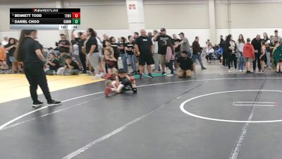 58 lbs Semis - Daniel Choo, Gracie Barra Westchase Wrestling Club vs Bennett Todd, Texas Elite Wrestling Club