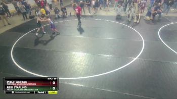 84-85 lbs Round 1 - Philip Aichele, Pikes Peak Warriors Wrestling vs Reid Starling, Teller Takedown Wrestling Club