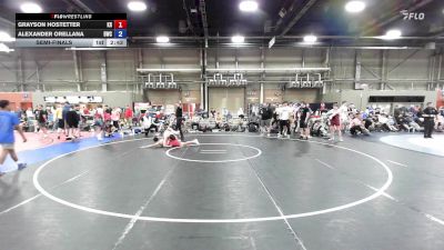 57 kg Semifinal - Grayson Hostetter, Kraken Black - HSE vs Alexander Orellana, DoughBoy WC - HSE