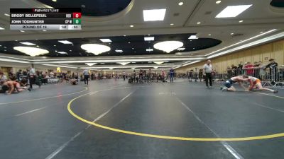 120 lbs Round Of 16 - Brody Bellefeuil, Red Dot WC vs John Todhunter, CP Wrestling