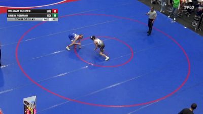 110 lbs Consi Of 32 #2 - William Nuhfer, Harbor Creek vs Drew Perman, Hickory