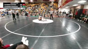 125 lbs Semifinal - Catherine Hendricks, Torrington vs Caydence Watters, Natrona County