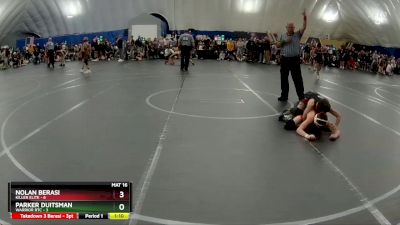 80 lbs Round 1 (8 Team) - Nolan Berasi, Killer Elite vs Parker Duitsman, Warrior RTC