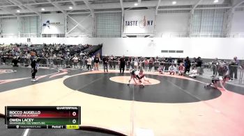 78 lbs Quarterfinal - Rocco Augello, B2 Wrestling Academy vs Owen Lacey, Odgensburg You Wrestling