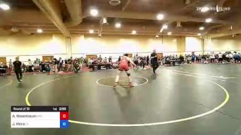 125 kg Round Of 16 - Alexander Rosenbaum, Virginia Team Predator Wrestling Club vs Juan Mora, California
