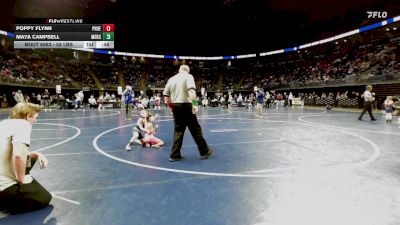 55 lbs Round Of 16 - Poppy Flynn, Phoenixville vs Maya Campbell, Mercer