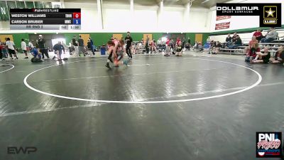 102 kg Rr Rnd 2 - Weston Williams, Thoroughbred Wrestling Academy vs Carson Bruber, MWC Wrestling Academy