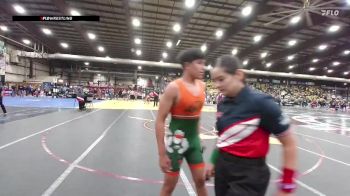 157 lbs Champ. Round 1 - Maddox Campbell, Dakota Rattlers Wrestling Club vs Manuel Guardiola, Adams City Wrestling